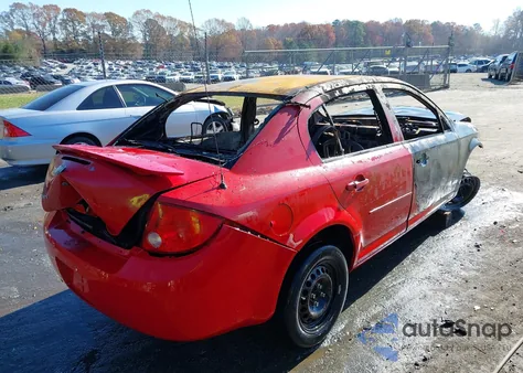 2009 Chevrolet Cobalt Lt W/1Lt из США, поврежденный, VIN 1G1AT58H397216330